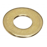 M4 Brass Plain Washer